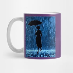 Walking under the rain - Nostalgic and romantic Mug